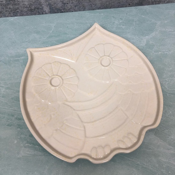 Anthropologie Other - Anthropologie Owl trinket plate in cream
